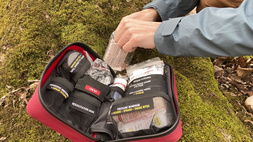 first aid kit - well-organized kits are essential for quick accessibility to the...