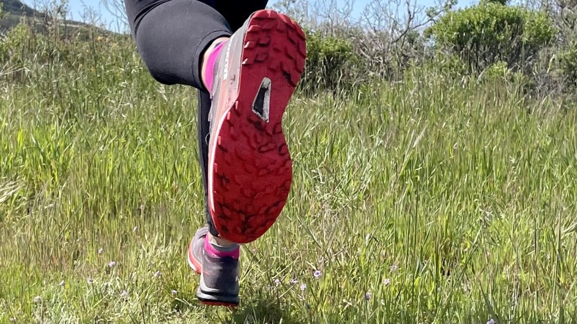 salomon s/lab ultra 3 for women - the outsole of the s/lab is super grippy, while the lugs do a great...