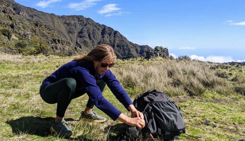 prana becksa 7/8 - the prana becksa 7/8 were breathable and comfortable while hiking up...