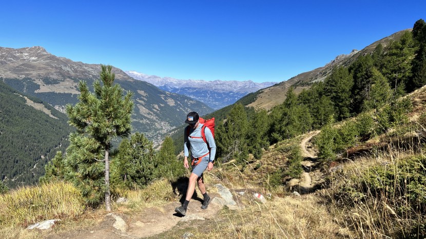 hiking shoes - for hikers carrying a pack, having a supportive midsole is important.