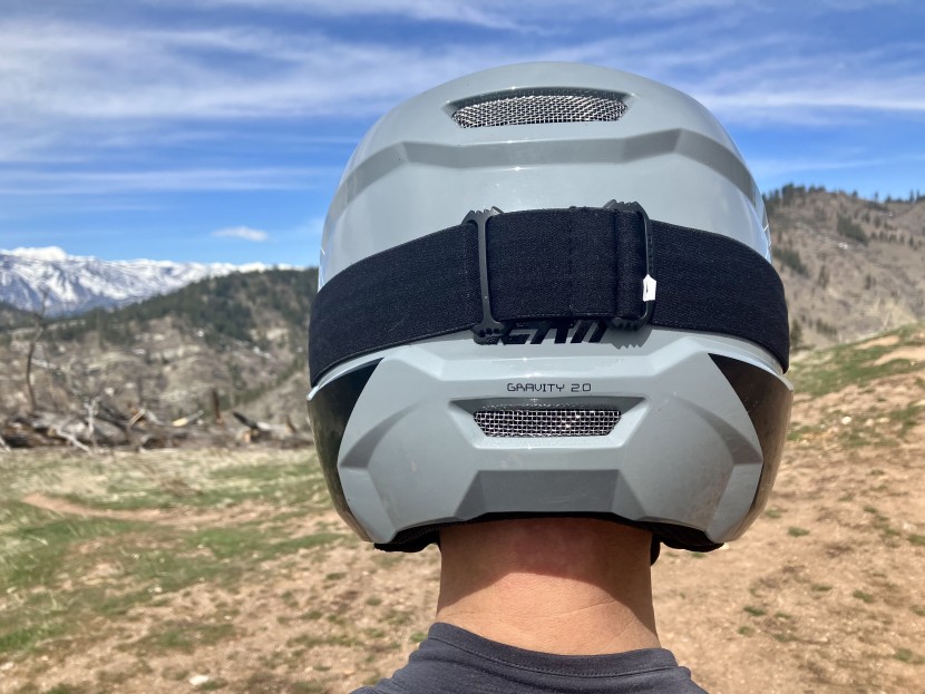 leatt gravity 2.0 - this downhill helmet is heavily padded and feels plush on the head.