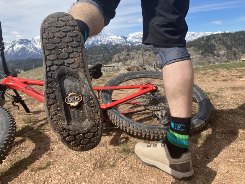 fox union boa - traction/walkability is solid. these shoes feature an enormous cleat...