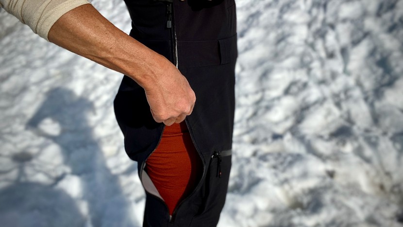 the ease of layering the ortovox short pants isn't limited to the...