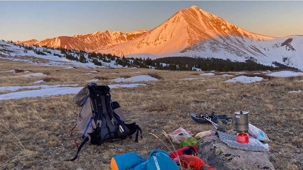osprey exos pro 55 - testing out the osprey exos pro off the colorado trail on 11,000'+...
