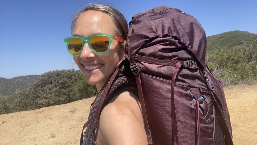 gregory deva 60 - the varied levels of storage make staying organized on the trail...