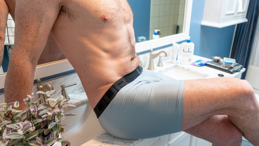 travel underwear - minimal stitching and sheer, stretchy, durable synthetic fabric...