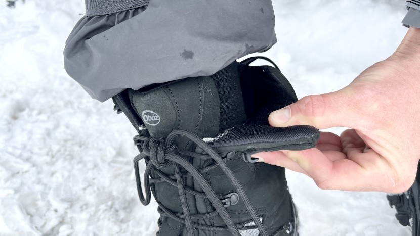 oboz bridger 10" insulated - the inner lining of the boot is soft, creating a warm and fuzzy...