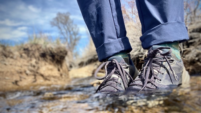 on running cloudwander waterproof for women - the mesh upper features a flood height of 3.5" and is fully...