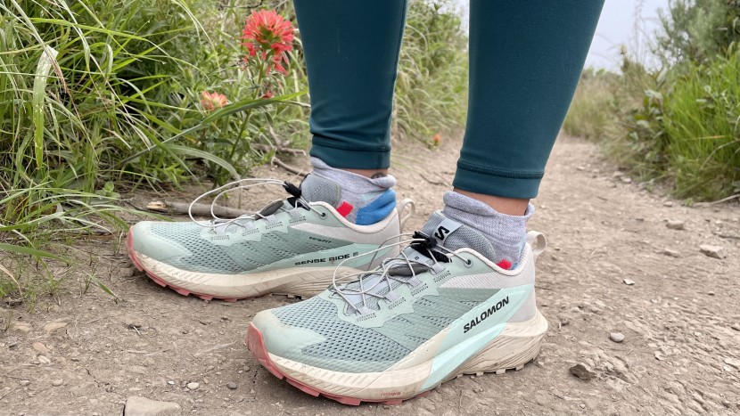 salomon sense ride 5 for women - the width and unintrusive lateral structure of the sense ride made...