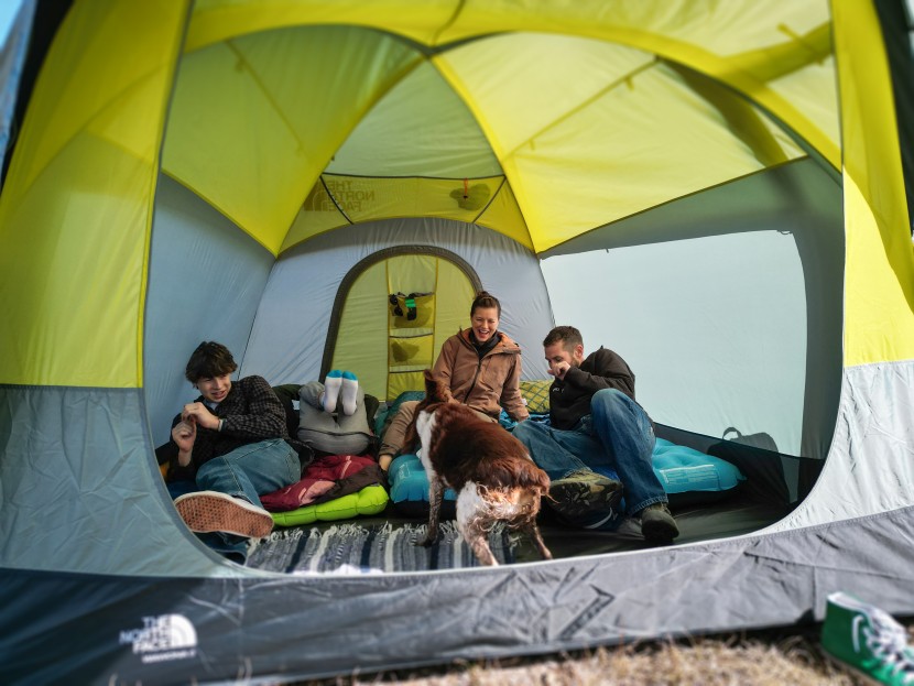 the north face wawona 6 - wet dogs, big smiles, and loads of fun come free in the wawona 6.