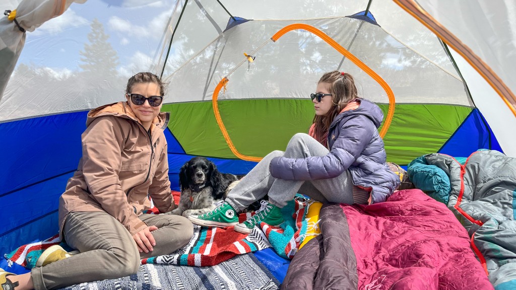 marmot tungsten 4 - while not very tall, the interior of the tungsten 4 is still nicely...