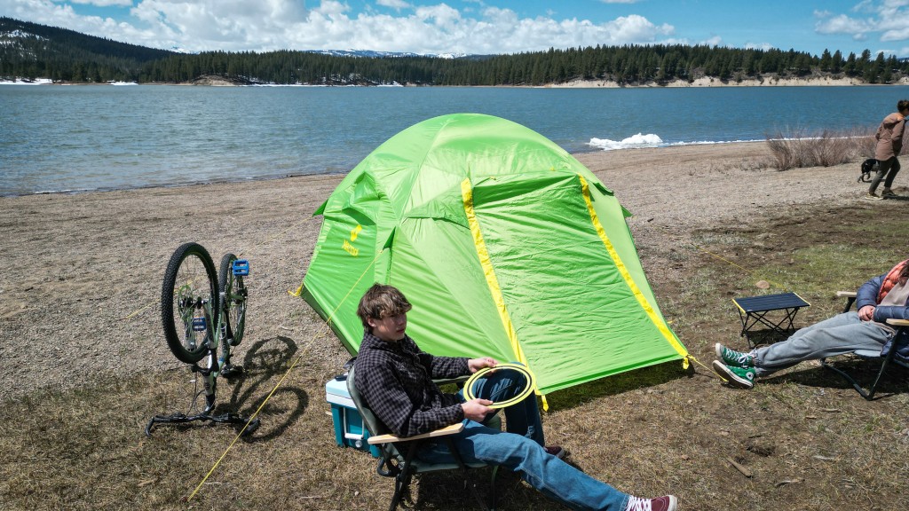 marmot limestone 4 - the limestone 4 fully setup and ready for whatever.