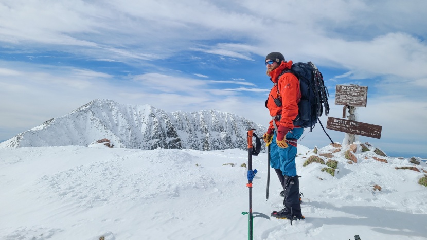 rocky talkie mountain radio - the rocky talky, shown here on the pack's shoulder strap performed...