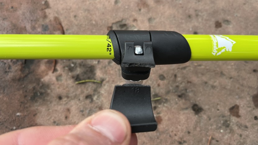 we snapped one of the trailbuddy's plastic lever locks during normal...