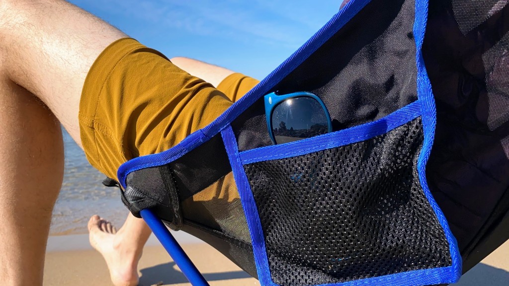 moon lence backpacking chair - the deep bucket seat allows you to recline in comfort and the side...