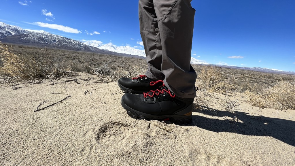columbia newton ridge plus ii waterproof - this is a heavier-duty model of hiking boot, and came with some of...