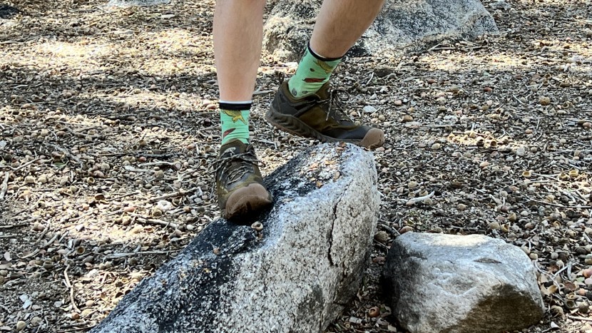 keen nxis evo waterproof - the stable platform of the nxis evo make them capable when hopping...