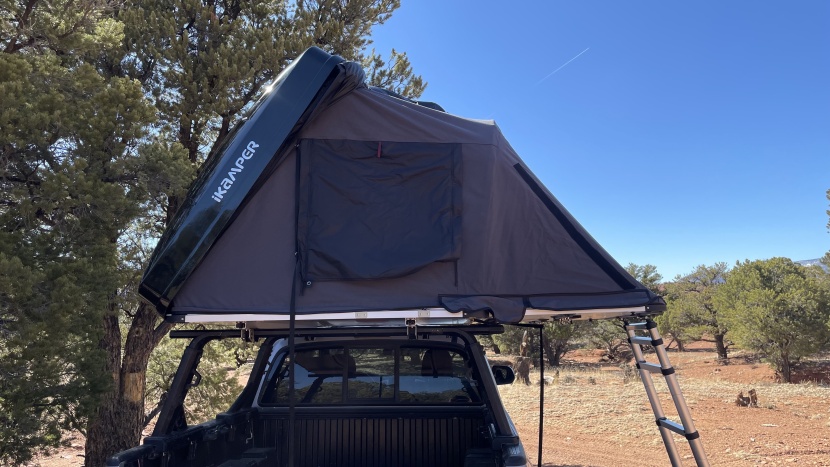 the ikamper skycamp 3.0 is a hardshell foldout with a very comfy...