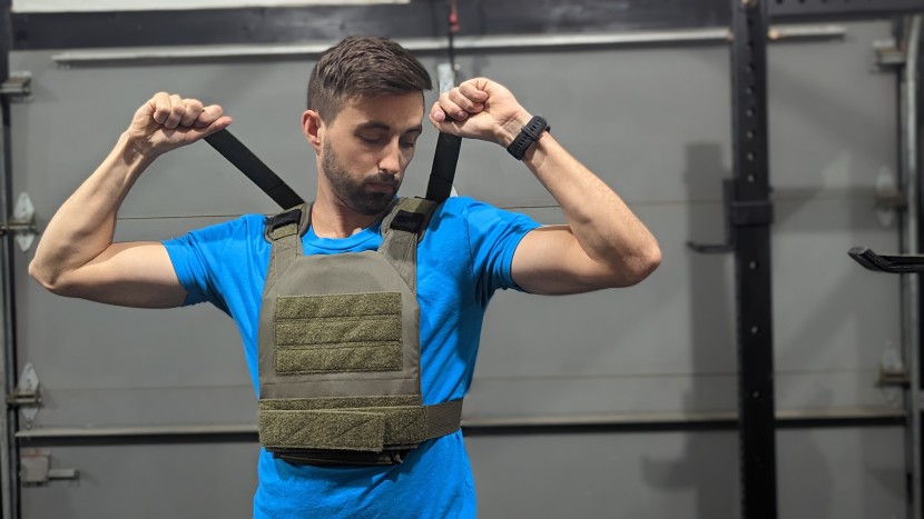 weight vest - one of our favorite features was the easily adjustable shoulder...