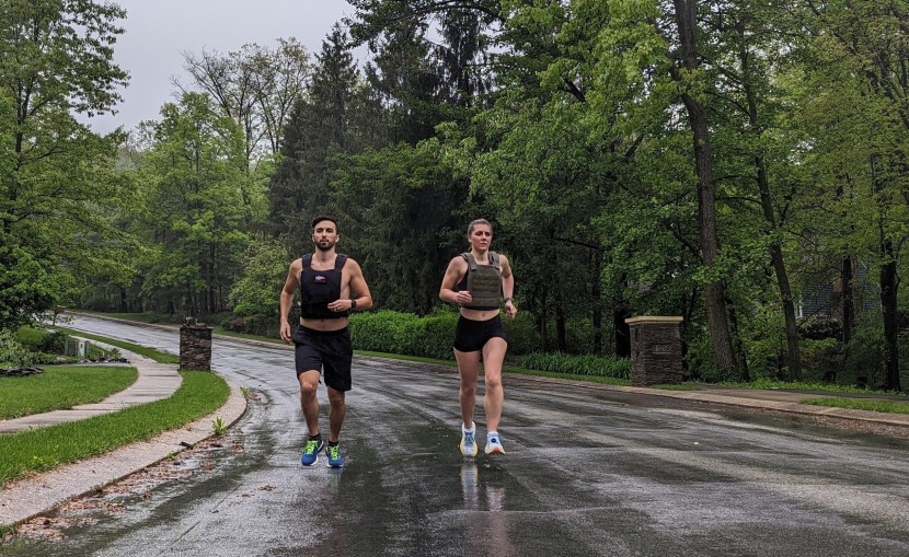 weight vest - both the rogue and the goruck were excellent during cardio workouts.