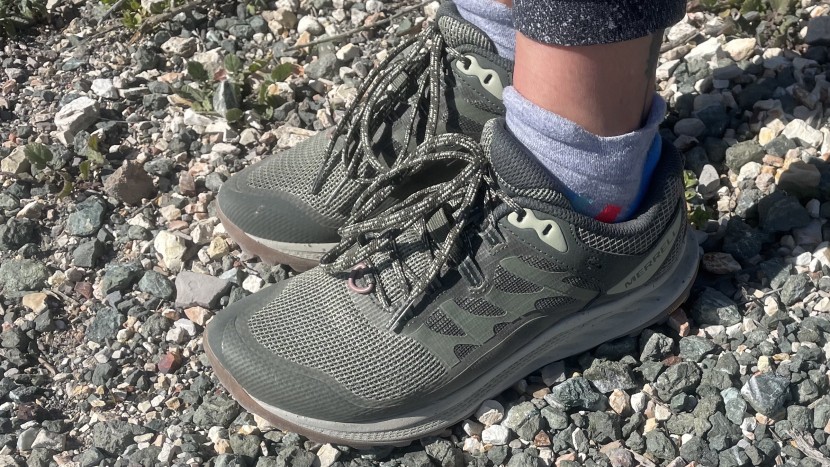 merrell antora 3 - the slightly wide body of the antora adds to its overall comfort.