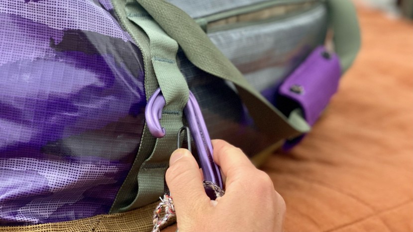 daisy chains add bonus room for adventurous travelers who like to...