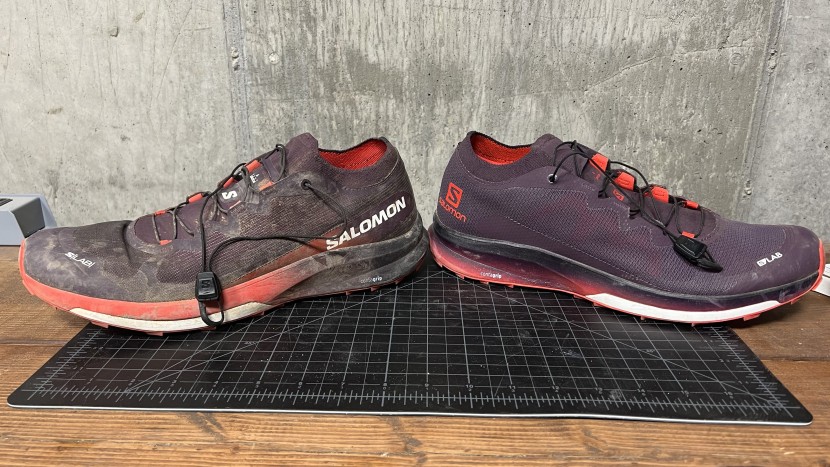 salomon s/lab ultra 3 - the latest iterations of the ultra 3 series. v2 on the left. v1 on...