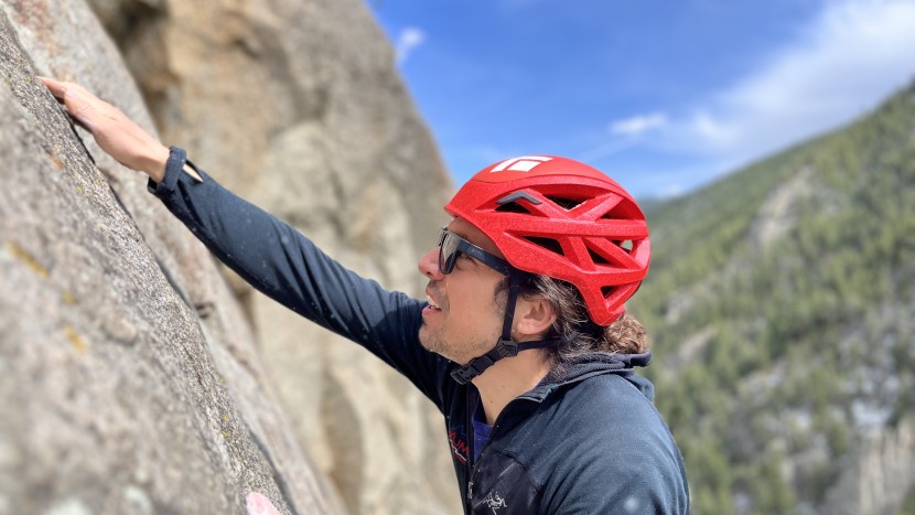 climbing helmet - the black diamond vapor has the best ventilation on the market. it's...