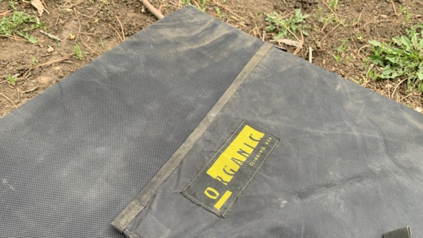 organic full pad - this pad has a burly shell constructed of 1050d nylon.