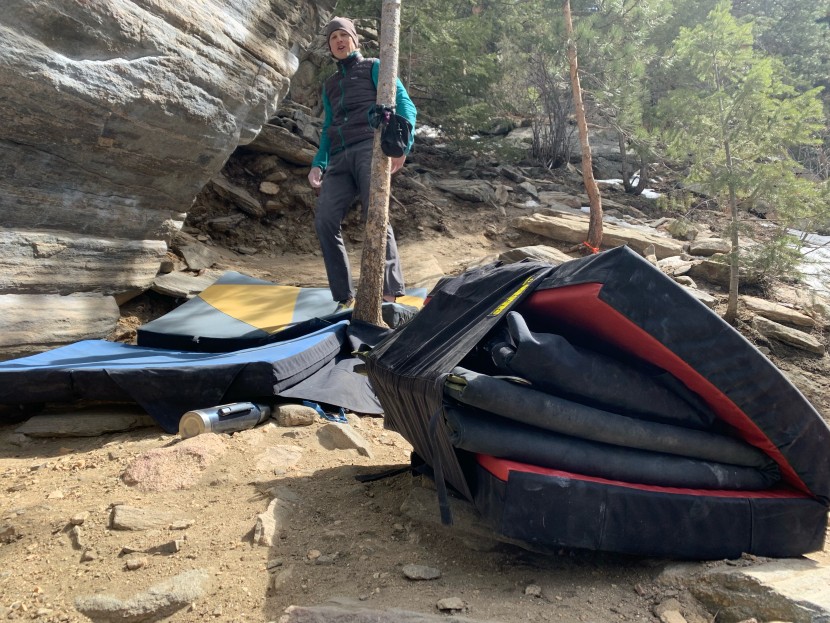 organic full pad - the full makes a great gear caddy