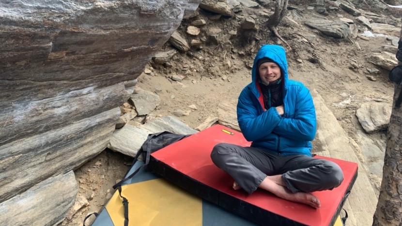 bouldering crash pad - whether you're taking big falls or big rests, the organic full's...