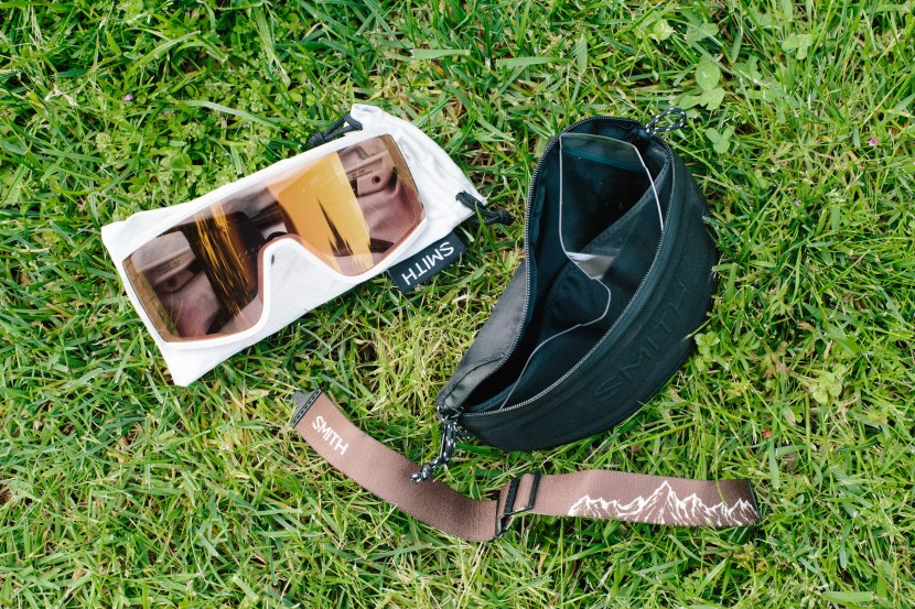 smith pursuit - the pursuit with the soft case, retainer strap and lens cloth shown.