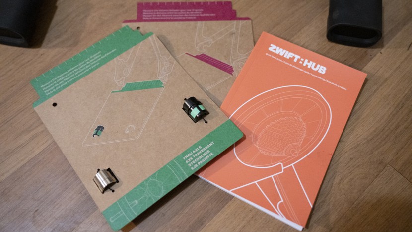 zwift hub - the instructions are clear and easy to follow, making setup a breeze.