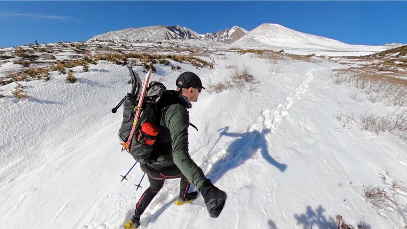 ultralight backpack - cinch straps on the main pack body help add versatility for long...