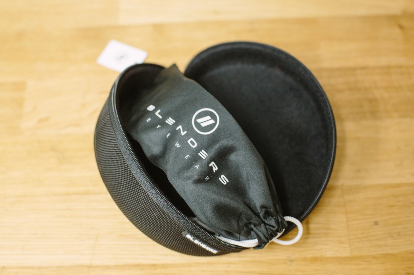 blenders eclipse - the hard case offers excellent protection when stowing your glasses...