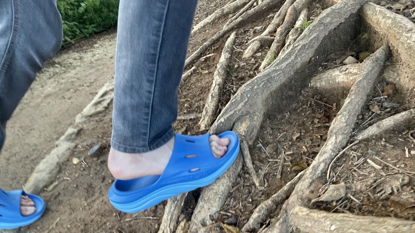 hoka ora recovery slide 3 - despite being built for recovery and leisure activities, the...