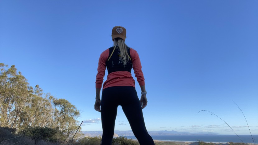 naked high capacity for women - shoving a hydration bladder into the back side of this vest isn't...