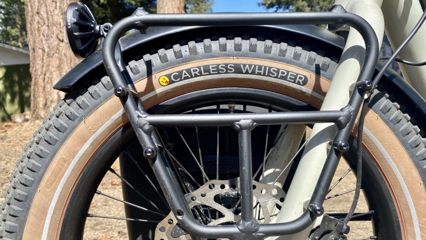 specialized globe haul st - the cushy 3.5" "carless whisper" tires make us never wanna drive...