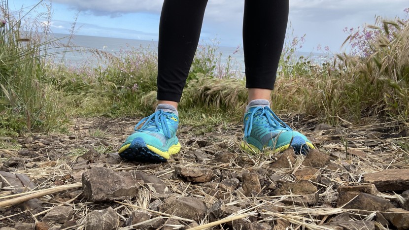 hoka tecton x 2 for women - on trails full of rocks, a stable shoe is definitely worth investing...