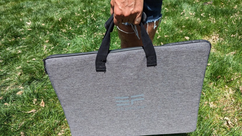 solar power station - we measured the weight and packed dimensions of every panel and...