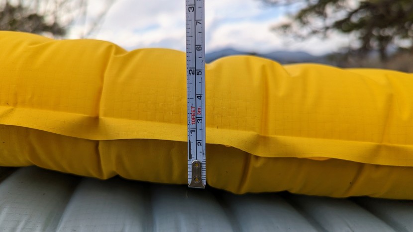 therm-a-rest neoair xlite nxt - the xlite nxt is 3 inches thick, an extra 1/2 inch compared to...