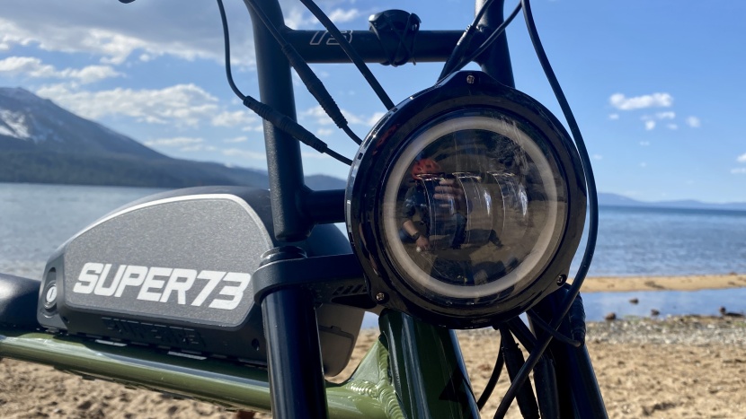 the headlight on the s2 is bright enough for night riding and has a...