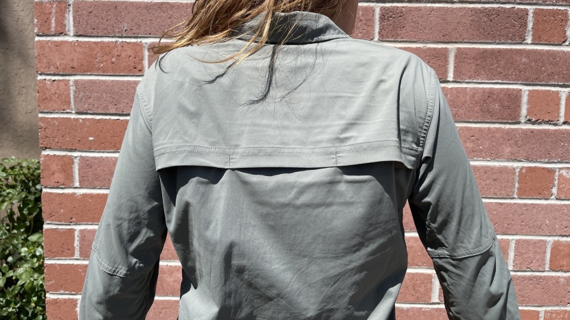 our lead tester has broader-than-average shoulders, but the sahara...