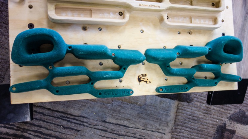 hangboard - for those new to finger training, the training tiles offer up a good...