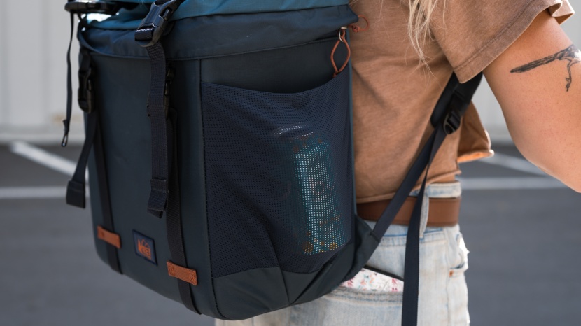 rei co-op cool trail split pack - the split pack's side pockets are a handy way to hold onto extra...