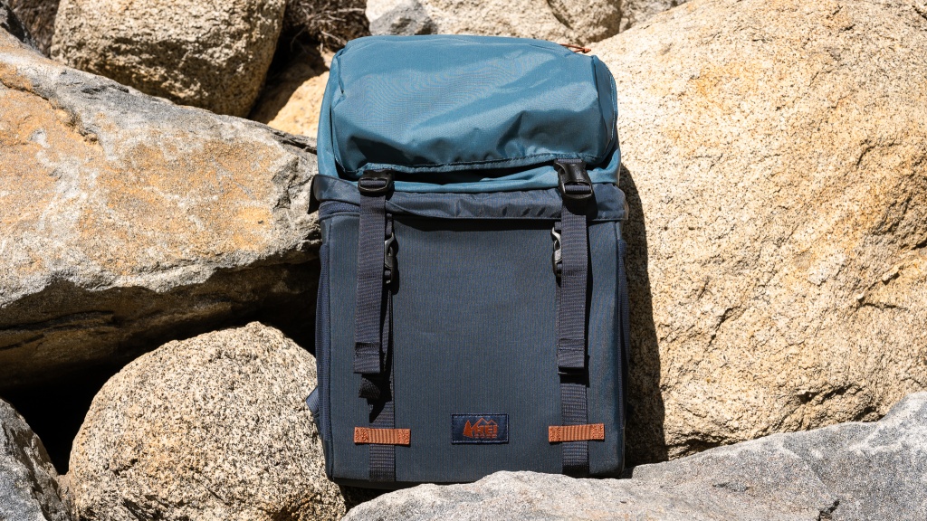 rei co-op cool trail split pack - the top of the split pack is a pocket for daily essentials, while...