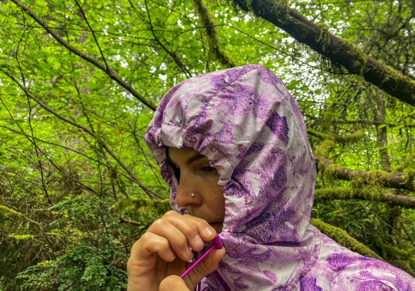 budget rain jacket womens - the north face hydrenaline 2000 hood snugs down nicely with a pull...