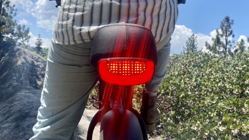 the revv 1 has integrated lights that are bright enough for night...