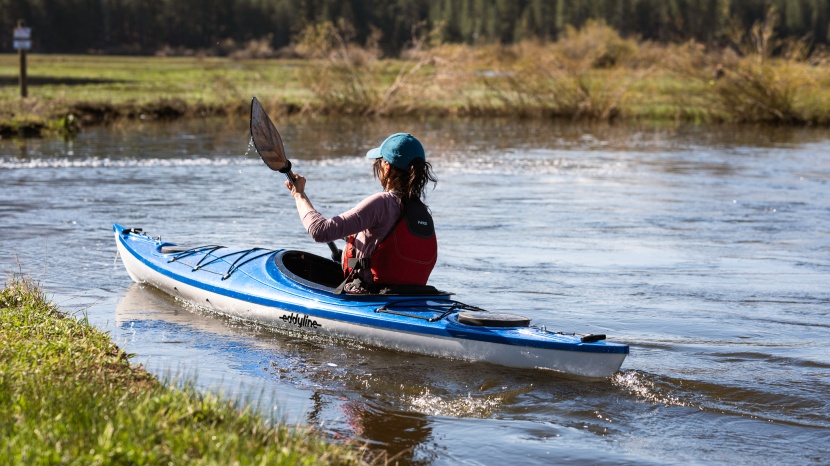 eddyline skylark - kayakers didn't find it challenging to keep the eddyline skylark...