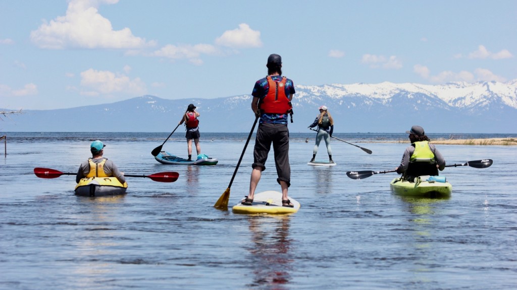 life jacket - nothing like a day of testing out on beautiful lake tahoe.